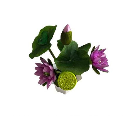 FLOR ARTIFICIAL C/PLANTERA 25CM REF 002-2