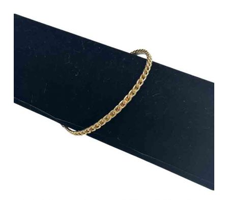 VINCHA DORADA P/CABELLO 13X14CM REF 3679-16