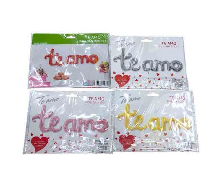 GLOBO DECORATIVO DI/TE AMO 48X49CM REF 1733-11