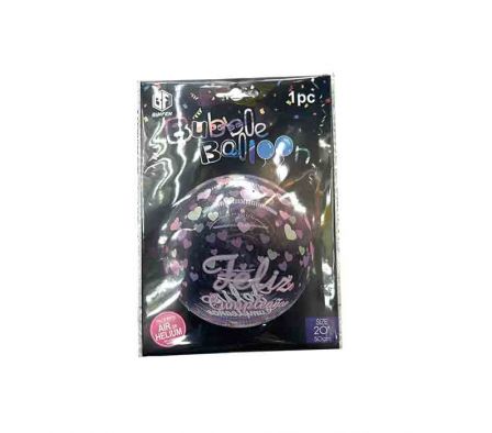 GLOBO DECORATIVO P/CUMPLEAÑOS 20´´ REF 1733-27