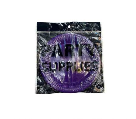 SET PLATOS DE CARTON COLORES LISOS 10PCS REF 1733-