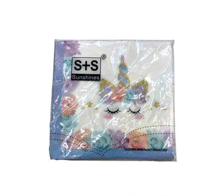 SERVILLETA D/PAPEL UNICORNIO 20PCS 13´´ REF 1733-9