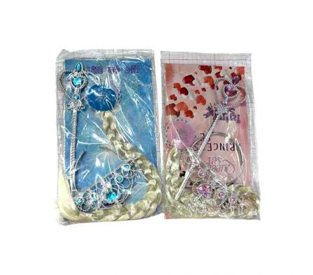 TRENZA FROZEN C/CORONA Y VARITA REF 1570-3