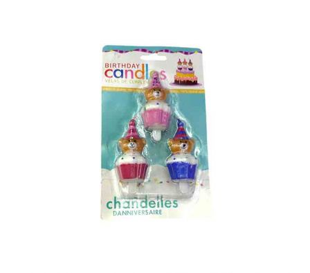 VELA DECORATIVA DI/OSITOS 7,3CM REF 1570-13