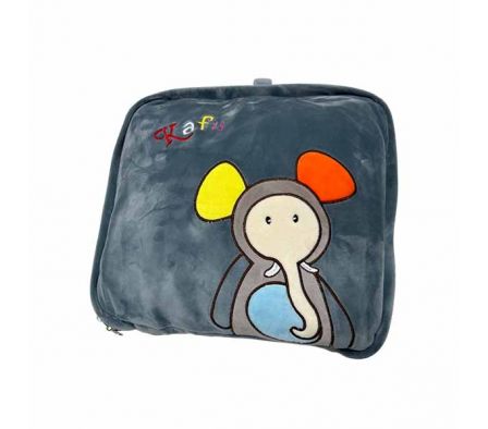 FRAZADA DESMONTABLE ELEFANTE  38X30CM REF 62038-15