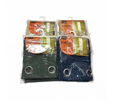 CORTINA DI/LISO 1,4X2,6M REF 35003-1