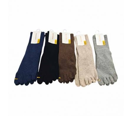 MEDIA FELPUDA C/DEDOS P/CABALLERO REF 1026-5