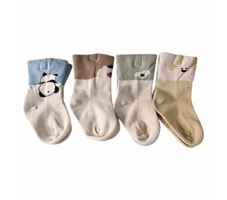 MEDIA C/DISEÑO 0-3M P/BEBE REF