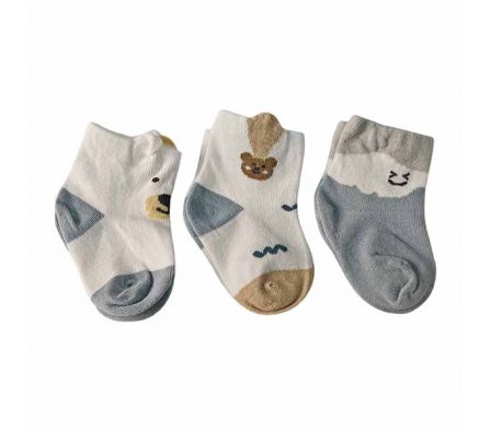 MEDIA C/DISEÑO 0-3M P/BEBE REF 