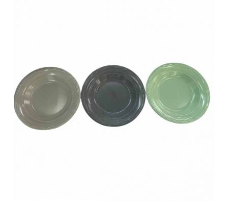 PLATO LISO 25,5CM PLAST REF 34816-76