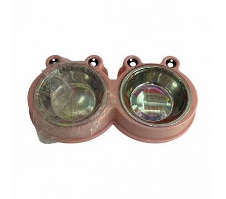 PLATO P/MASCOTA 2DIVISORIA 26X13CM PLAST REF 34816