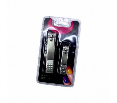SET CORTA UÑA 2PCS E/BLISTER 8CM REF 26019-32