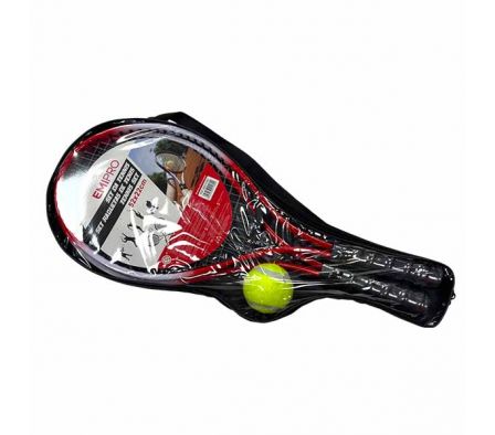 RAQUETA D/TENIS C/PELOTA E/ESTUCHE REF28765-64