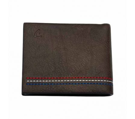 BILLETERA P/CABALLERO 12X10CM CUERINA REF 11004-22