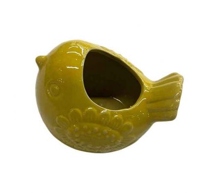 MACETA DECORATIVA PAJARITO 10X8CM CERAMIC REF 6625