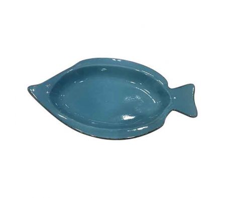 BANDEJA DISEÑO PEZ 29CM CERAMIC REF 66259-254