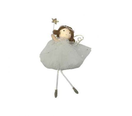 ANGEL NAVIDEÑO C/VARITA MAGICA 13CM REF B5-6844-6