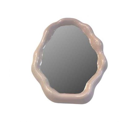 ESPEJO D/MESA MARCO ROSA 28X20CM REF B3-6846-28