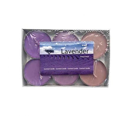 SET VELA AROMATICA GRANDE 6PCS 5X2CM REF B7-6961-8