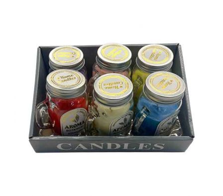 VELA AROMATICA E/JARRON MASON 4X8CM REF B7-6961-17