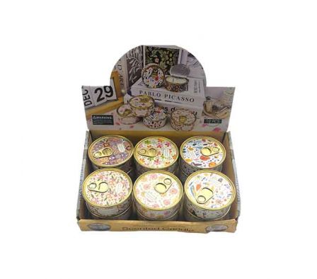 VELA AROMATICA E/LATA 7,5X3CM REF B7-6961-18