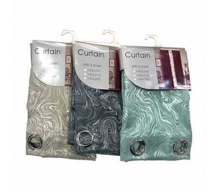 CORTINA ESTAMP 140X240CM REF 36354-6