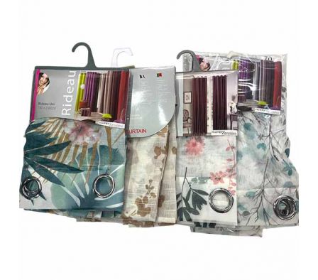 CORTINA ESTAMP 140X240CM REF 36354-8