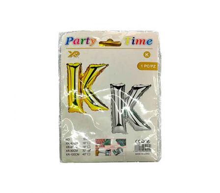 GLOBO METALIZADO LETRAS 1PC 32'' REF 34809-14