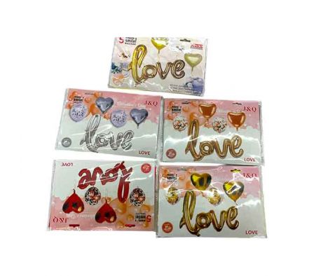 GLOBO SAN VALENTIN LOVE 5PCS REF 31809-20