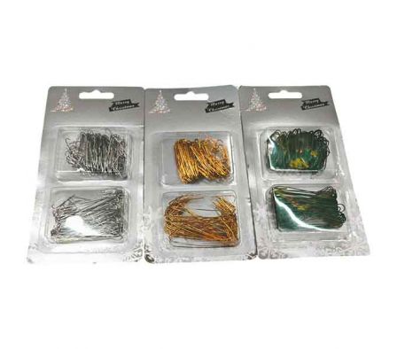 GANCHO P/ADORNO NAVIDEÑO E/BLISTER REF 9179-102