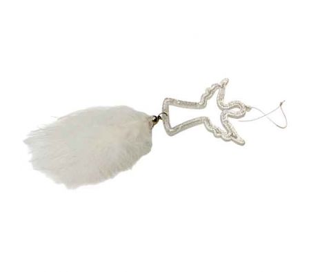 ADORNO NAV ANGEL C/PUMA 9CM ACRILICO REF B1-008-15