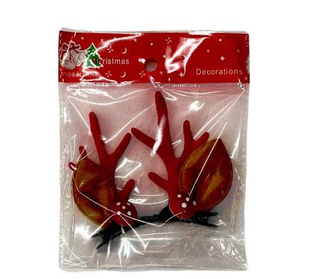 VINCHA DI/RENO NAVIDEÑO 7CM REF B1-182-6