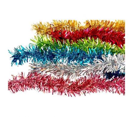 BOA NAVIDEÑA METALIZADA MATE 0,09X2M REF 9180-14