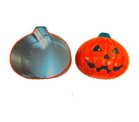 POTE DI/CALABAZA HALLOWEEN 11,5X13X6CM METAL REF 9