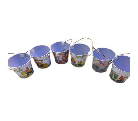 CUBETA ESTAMP PASCUAS 7,2x8,2x6CM METAL REF 9412-7