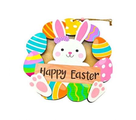 COLGANTE CONEJO D/PASCUA 21CM REF 6187-2