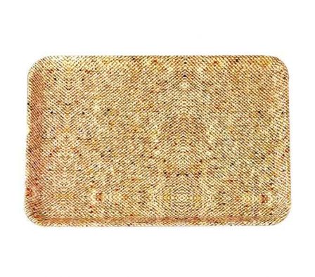 BANDEJA SIMIL MIMBRE 39,5X30CM MELAMINA REF 35294-