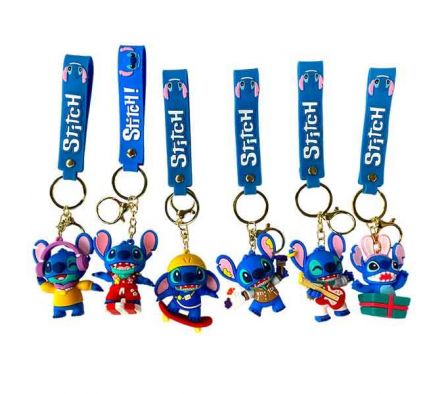 LLAVERO D/GOMA STITCH REF 5707-16