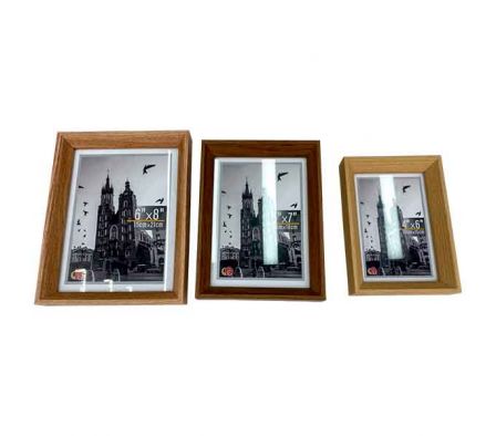 PORTA RETRATO 4X6CM MARCO MADERA REF 8235-31