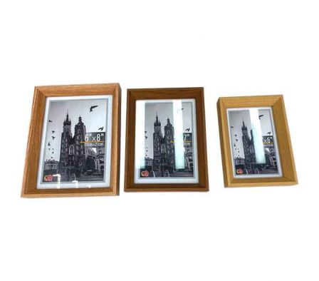 PORTA RETRATO 4X6CM MARCO MADERA REF 8235-32