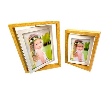 PORTA RETRATO GIRATORIO 6X8CM REF 8235-35