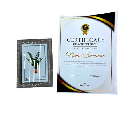 PORTA CERTIFICADO A4 21X29,7CM REF 8235-36