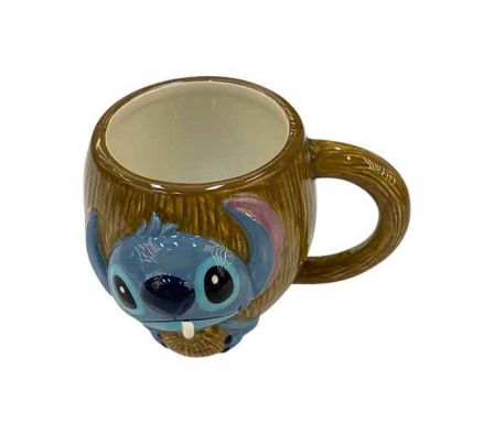 TAZA DISEÑO COCO/STITCH  3D 12CM PORCELANA REF 690