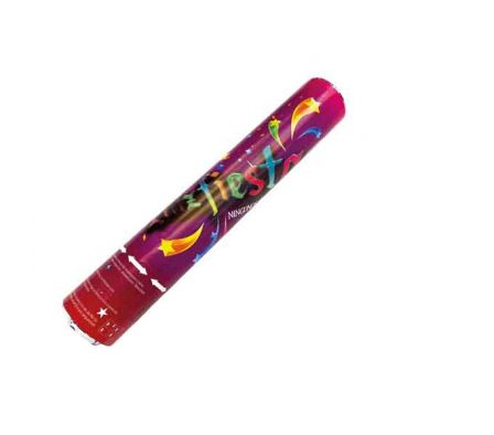 LANZADORES D/PAPEL P/FIESTA E/TUBO 40CM REF 6387-5