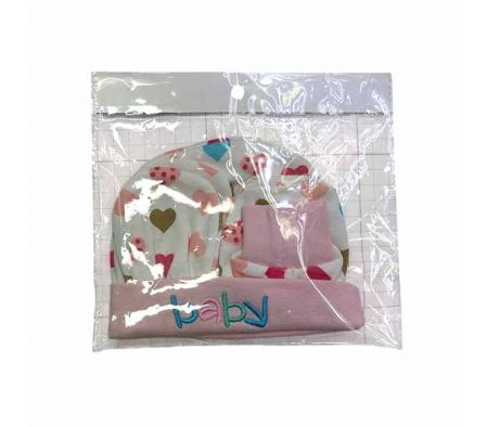 KIT GORRITA+GUANTE P/BEBE 15X12CM REF 15672-14
