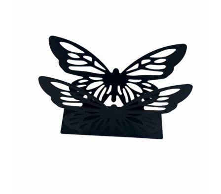 SERVILLETERO DI/MARIPOSA 11,5X9CM INOX REF 34934-2
