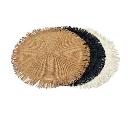 INDIVIDUAL CIRCULAR SIMIL PAJA 38CM PVC REF 34808-