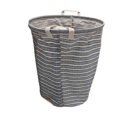 CESTO P/ROPA ESTAMP 35X45CM POLIESTER 75-2-32
