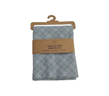 MANTEL ESTAMP CUADROS 150X180CM REF 34725-31