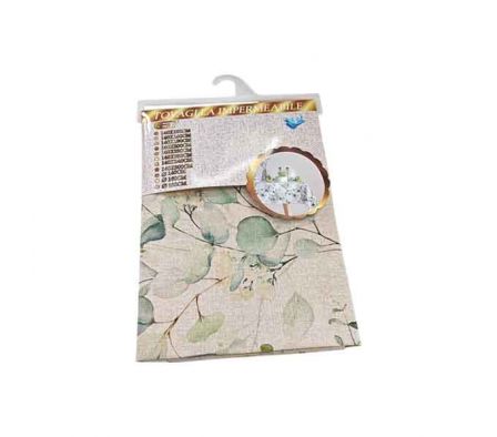 MANTEL RECT. ESTAMP PLANTA 140X180CM TEXTIL REF 34